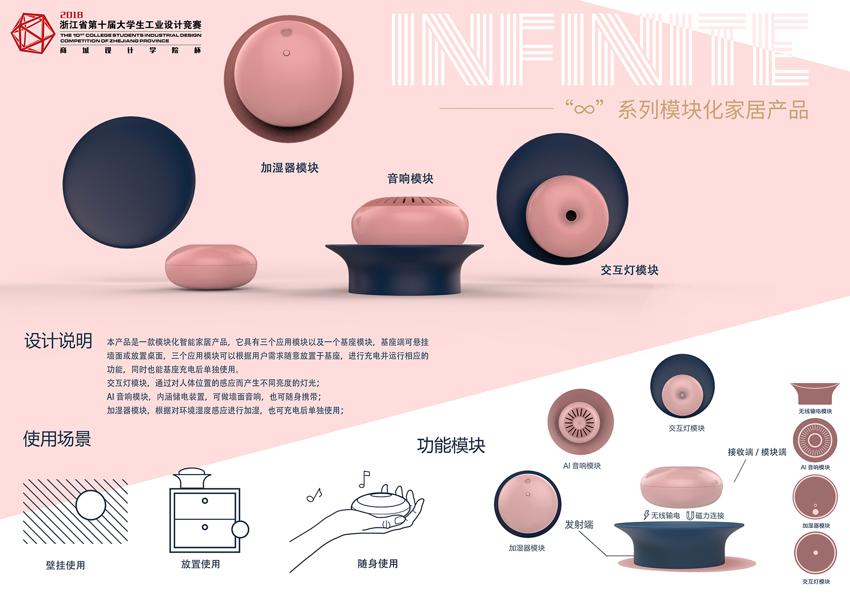 INFINITE“∞”系列模块化家居产品